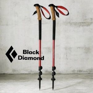 Black Diamond Trail Cork Ergo Flicklock Trekking Hiking Poles